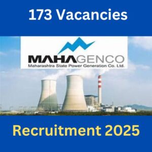 173 Posts State power Generation Company Ltd MAHAGENCO