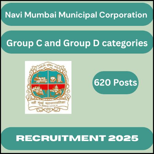 NMMC Group C & D Recruitment 2025 Apply Online for 620 Posts