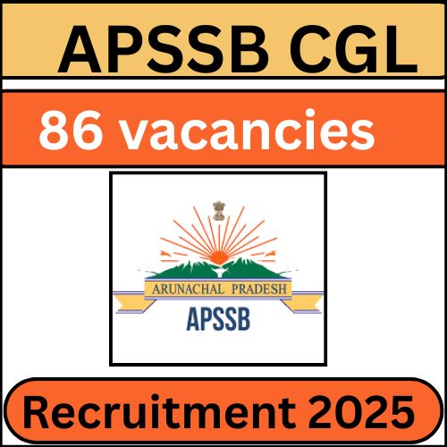 APSSB CGL Recruitment 2025 – Notification for 86 Group C Posts