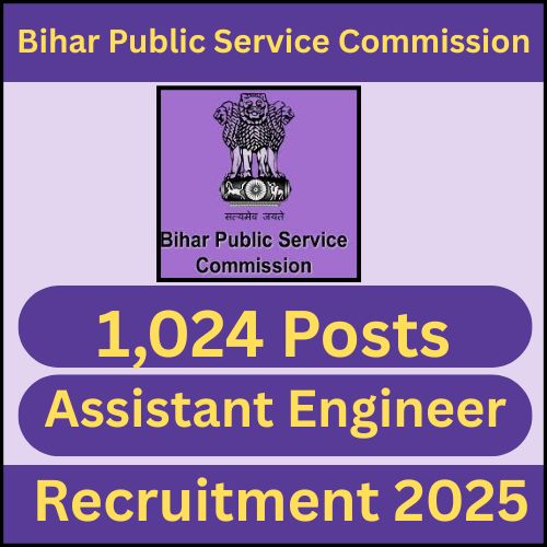 BPSC AE Recruitment 2025: Notification Out for 1024 Posts