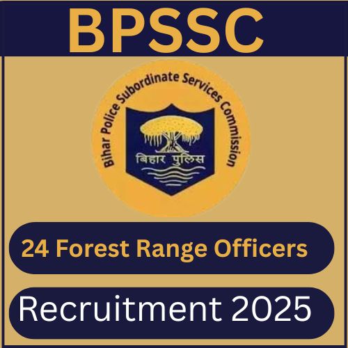 Bihar Forest Range officer (BPSSC) Recruitment 2025 – 24 Posts