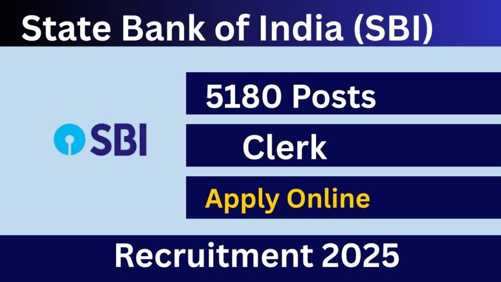 SBI Clerk Recruitment 2025